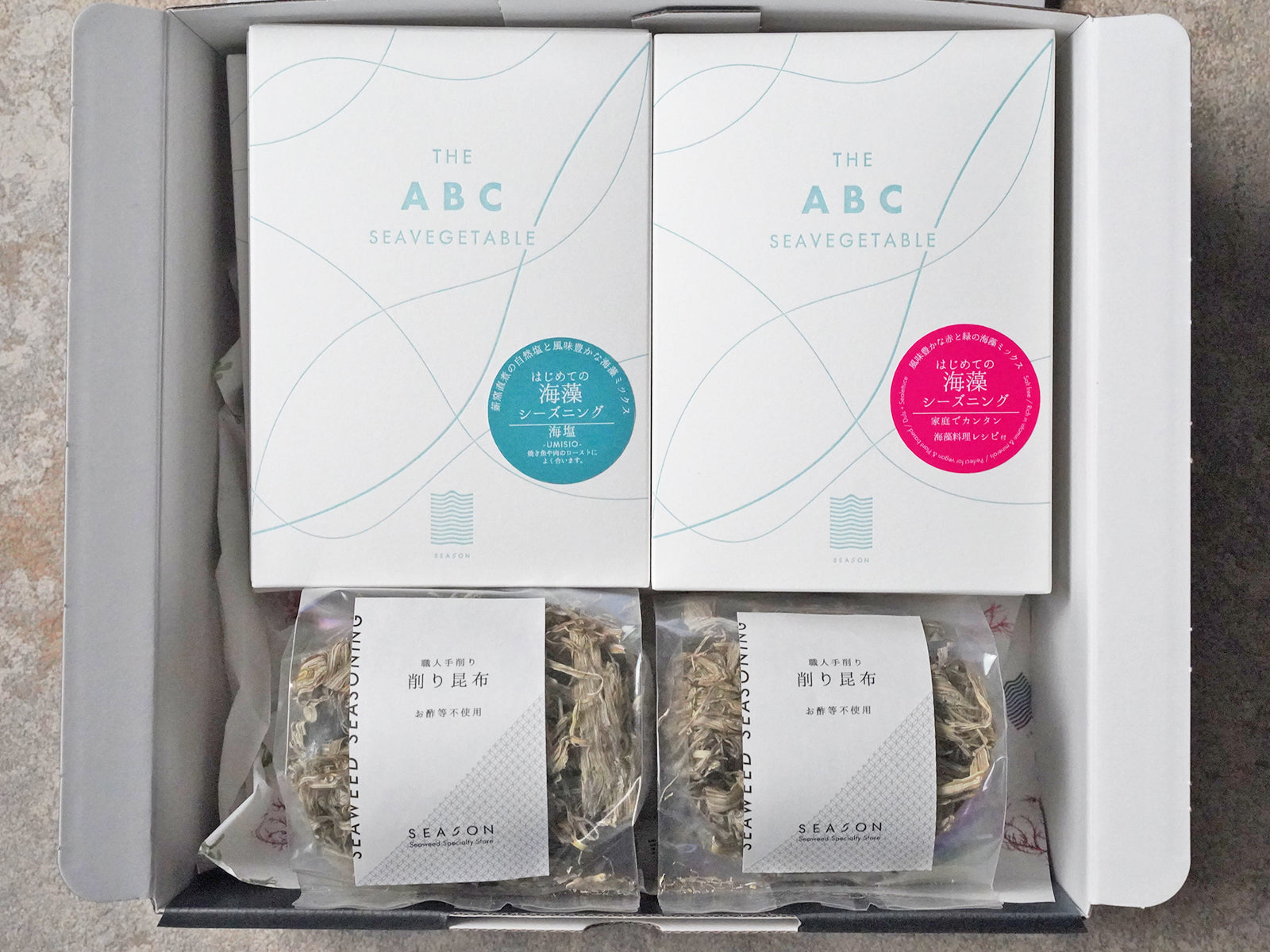 潮の香りをひとさじ。海藻シーズニングギフト